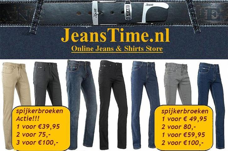 Jeans Alle Maten 39,95 of 2 voor €75.- 3 voor €100, Kleding | Heren, Spijkerbroeken en Jeans, Nieuw, Overige jeansmaten, Verzenden