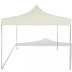 Partytent inklapbaar 3x3 m crme (3x3 meter) (Partytenten), Verzenden, Nieuw, 2 meter of meer, Partytent