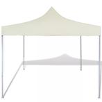 Partytent inklapbaar 3x3 m crme (3x3 meter), Verzenden, Nieuw, 2 meter of meer, Partytent