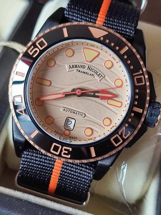 Armand Nicolet - Diver Automatic Orange - Extra Strap -, Sieraden, Tassen en Uiterlijk, Horloges | Heren