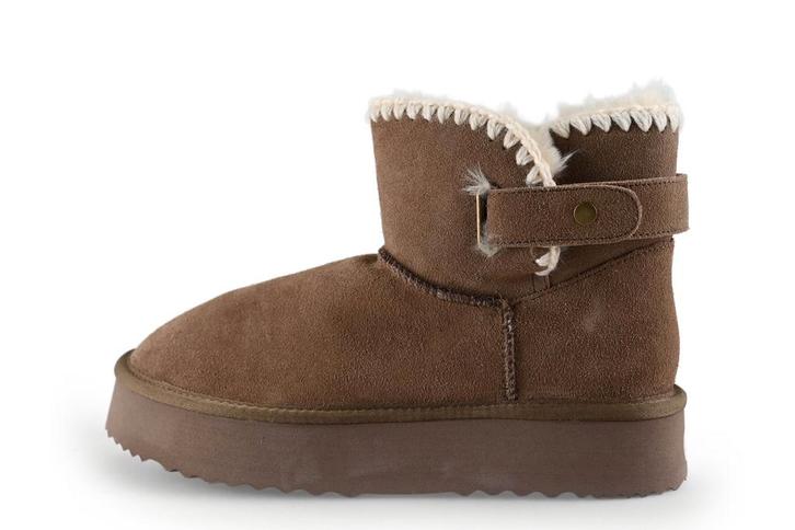 Manfield Snowboots in maat 40 Cognac | 10% korting, Kleding | Dames, Schoenen, Overige kleuren, Zo goed als nieuw, Snowboots, Verzenden