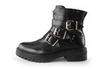 Nelson Biker boots in maat 38 Zwart | 10% extra korting, Verzenden, Zwart, Overige typen, Zo goed als nieuw