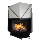 Inbouw Houtkachel Quattro 70 Rechts Glas Premium Edition, Huis en Inrichting, Kachels, Nieuw