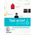 Taal Actief versie 4 Antwoordenboek Spelling 6B, Verzenden, Nieuw