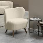 *WOONWINKEL* Teddy Fauteuil Met Houten Poten, Huis en Inrichting, Fauteuils, Verzenden, Nieuw