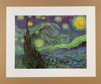 Vincent van Gogh (after) - Starry Night 1889 - Artprint - 40, Antiek en Kunst