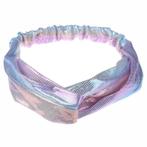 Fako Fashion® - Metallic Cross Haarband - Hoofdband -, Sieraden, Tassen en Uiterlijk, Uiterlijk | Haarverzorging, Verzenden, Nieuw