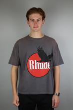 Rhude Eagle Logo Tee Vintage Grey - Diverse maten, Ophalen of Verzenden, Nieuw