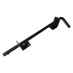 Grondgrendel Ø16 mm 400x80 mm zwart, Doe-het-zelf en Verbouw, Hang- en Sluitwerk, Verzenden, Nieuw