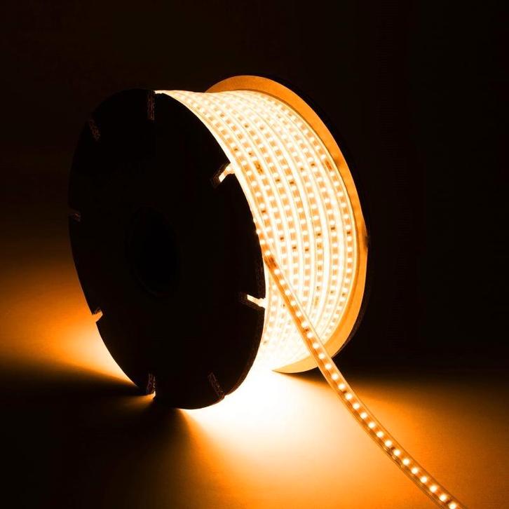 LED strip DIMBAAR - IP65 - Extra Warm Wit - per meter  - 220, Huis en Inrichting, Lampen | Overige, Nieuw, Ophalen of Verzenden