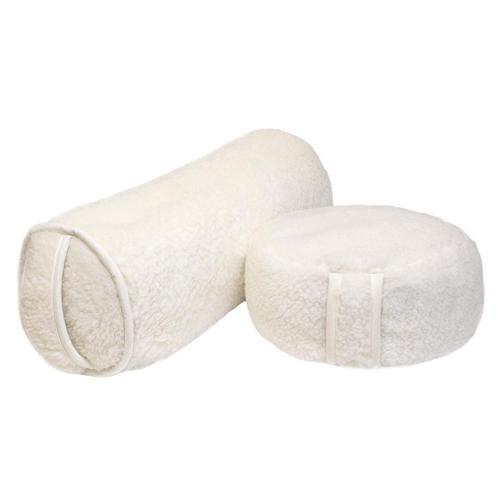 Pakket bolster en meditatiekussen - merino wol, Sport en Fitness, Overige Sport en Fitness, Nieuw, Verzenden