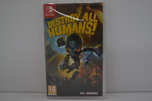 Destroy All Humans - SEALED (SWITCH  EUR), Spelcomputers en Games, Games | Nintendo Switch, 1 speler, Zo goed als nieuw, Verzenden