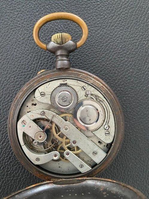 autres - triple calendar moon phase - 1850-1900, Sieraden, Tassen en Uiterlijk, Horloges | Heren