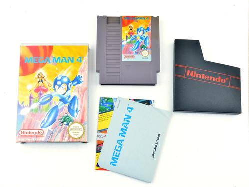 Mega Man 4 (German) [Nintendo NES], Spelcomputers en Games, Games | Nintendo NES, Zo goed als nieuw, Ophalen of Verzenden