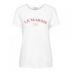 -30% &Co Woman  &Co Woman &co women t-shirt sasha white/flam, Kleding | Dames, Verzenden, Nieuw, Wit