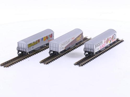 Schaal Z Märklin 8210 Koelwagenset van de SBB-CFF #4870, Hobby en Vrije tijd, Modeltreinen | Overige schalen, Gelijkstroom, Analoog