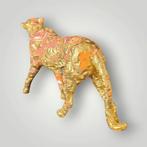 RED - sculptuur, Panther 24k color - 28 cm - Hars - 2025