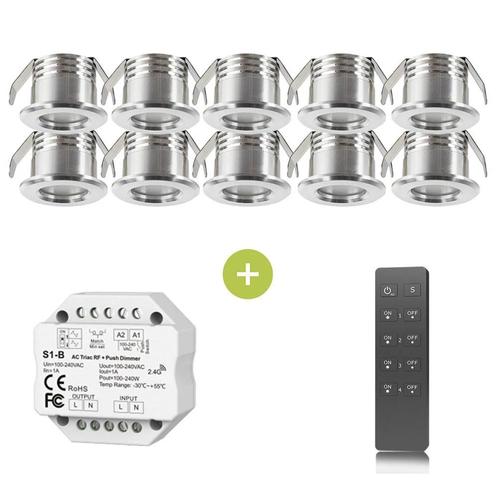 Bundel | LED Veranda inbouwspot | Ø31mm | 1.5 W, Huis en Inrichting, Lampen | Spots, Led, Nieuw, Plafondspot of Wandspot, Ophalen of Verzenden