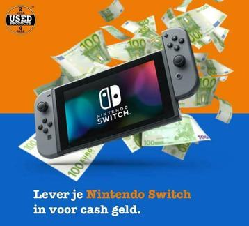 Nintendo Switch verkopen? OLED/Lite Bij ons direct CASH! beschikbaar voor biedingen