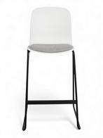 Steelcase Cavatina barkruk met bekleed zitvlak, sledge fr..., Huis en Inrichting, Stoelen, Ophalen of Verzenden, Nieuw