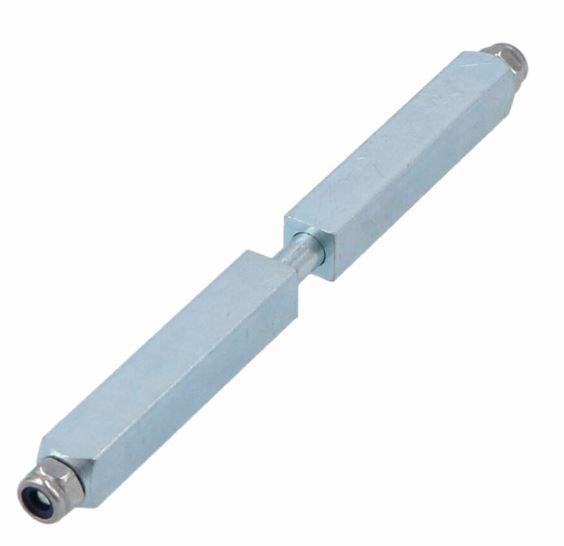 Nemef gedeelde vierkantstift 4918 47/63 mm, Doe-het-zelf en Verbouw, Hang- en Sluitwerk, Verzenden