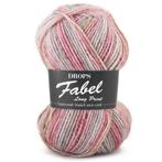 DROPS Fabel Long Print - 623 rose mist - Wol Garen, Hobby en Vrije tijd, Breien en Haken, Ophalen of Verzenden, Nieuw