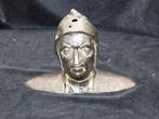 Fraaie antiek bronzen buste van Dante Alighieri - sculptuur,