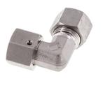 M18x1.5 x 12L RVS Verstelbaar L-Fitting 90graden met, Verzenden, Nieuw