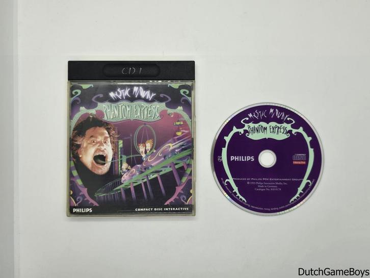 Philips CD-i - Mystic Midway - Phantom Express - Longbox, Spelcomputers en Games, Games | Overige, Gebruikt, Verzenden