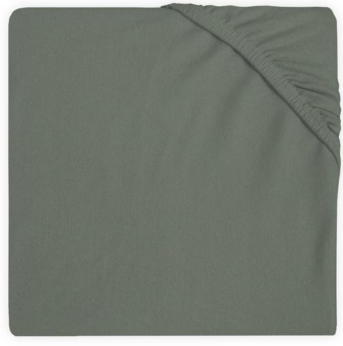 Jollein Jersey Ash Green 60 x 120 cm Ledikant Hoeslaken, Kinderen en Baby's, Dekens, Slaapzakjes en Inbakerproducten, Nieuw, Verzenden
