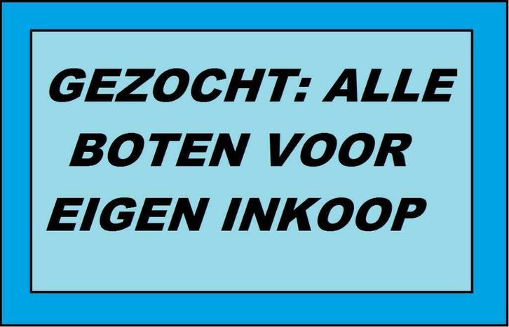 Opkoper Alle Boten! Ook met Defect! Binnen 48 uur Gehaald!, Watersport en Boten, Motorboten en Motorjachten, Gebruikt
