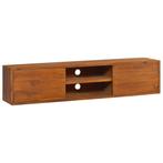 TV Meubel Teakhout | OP = OP | Wandmontage | 35% Korting, 100 tot 150 cm, Koloniaal, Teakhout, Nieuw