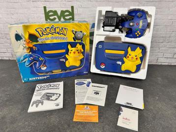 Nintendo 64 Starter Pack - Pokémon Pikachu Edition beschikbaar voor biedingen