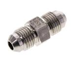 JIC  Dubbele Nippel UNF 1/2-20 RVS 275bar, Verzenden, Nieuw