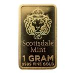 1 gram - Goud - 1 gram 9999 Scottsdale Gold Prepper Bar