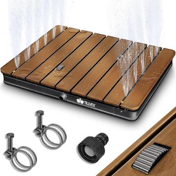 Tillvex® Tuindouche met voetpedaal - Buitendouche - 70x55cm beschikbaar voor biedingen