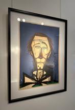 Bernard Buffet (1928-1999) - Clown L’Auguste, Antiek en Kunst