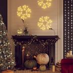 vidaXL Kerstfiguur sneeuwvlok met 48 warmwitte LEDs 27x27, Diversen, Verzenden, Nieuw