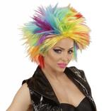Punk pruik regenboog, Ophalen of Verzenden, Nieuw