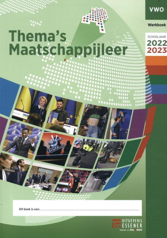 2022-2023 / Themas Maatschappijleer voor VWO / werkboek, Boeken, Schoolboeken, Gelezen, Verzenden