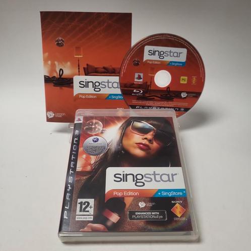 Singstar Pop Edition Playstation 3, Spelcomputers en Games, Games | Sony PlayStation 3, Ophalen of Verzenden