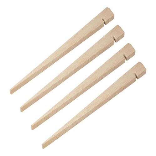 ProPlus Houten tentharingen - strandset - 40 cm - set van..., Caravans en Kamperen, Kampeeraccessoires, Nieuw, Ophalen of Verzenden