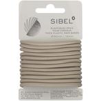 Sibel  Thick Elastic Hair Bands  Blonde  12 Stuks, Nieuw, Verzenden