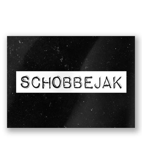 Wenskaart Schobbejak 15cm, Hobby en Vrije tijd, Feestartikelen, Nieuw, Verzenden