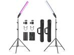 RGB LED Licht Fotografie Studiolamp Set - 2500-8500K -, Verzenden, Zo goed als nieuw