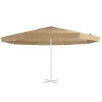 vidaXL Vervangingsdoek voor parasol 500 cm taupe, Verzenden, Nieuw