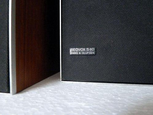 Bang & Olufsen - S 40 Luidspreker, Audio, Tv en Foto, Stereo-sets