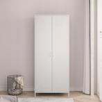 Metalen kast Seinäjoki 180x76x50 cm wit [en.casa], Huis en Inrichting, Kasten | Kledingkasten, Verzenden, Nieuw