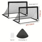 Draagbaar en Opvouwbaar Voetbaldoel Luxe nu €49,- per stuk, Verzenden, Nieuw, Overige typen