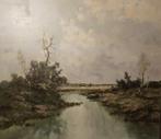 Nederlandse school (XX) - Impressionist landscape, Antiek en Kunst, Kunst | Schilderijen | Klassiek